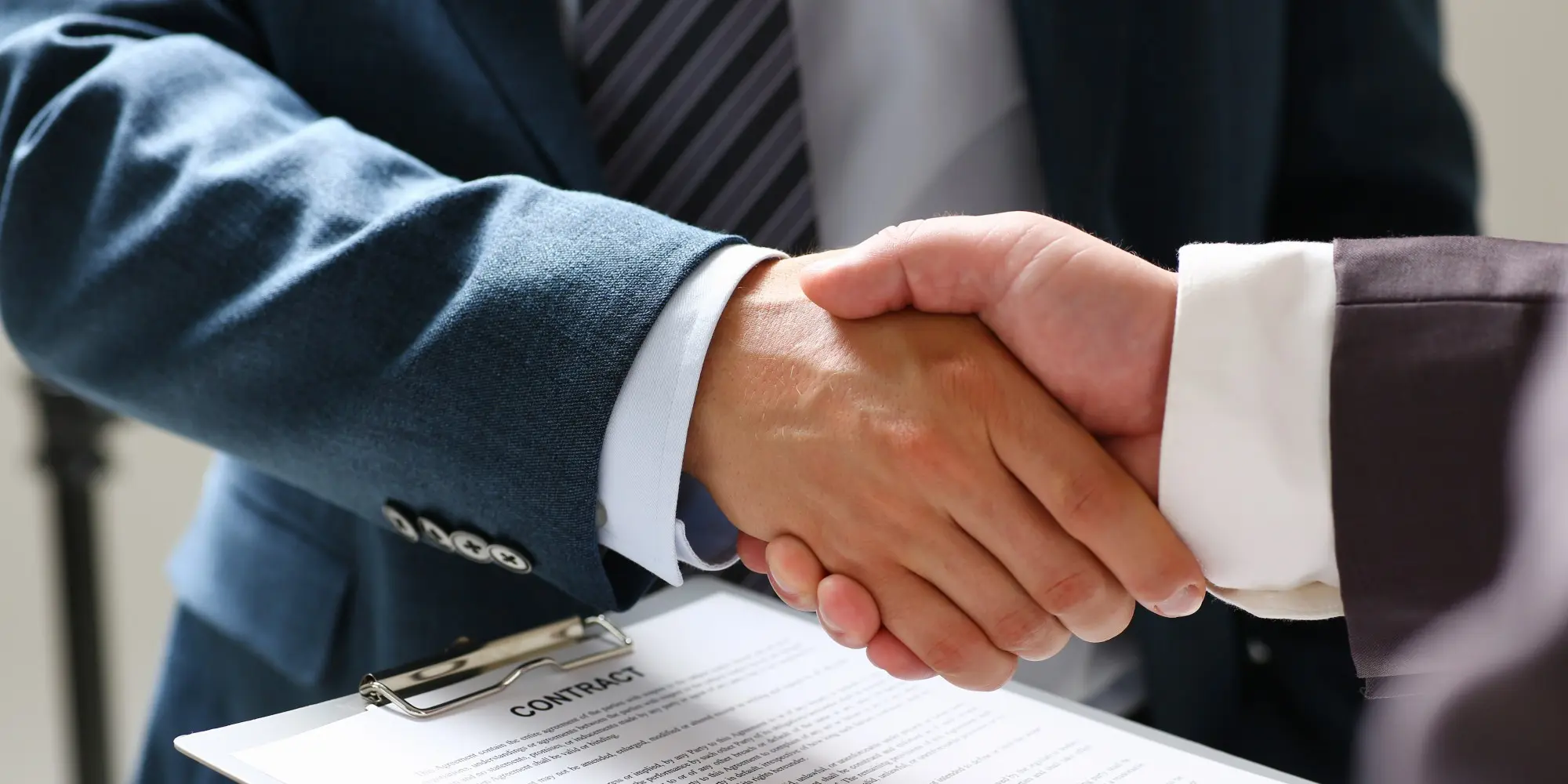 hand shake contract